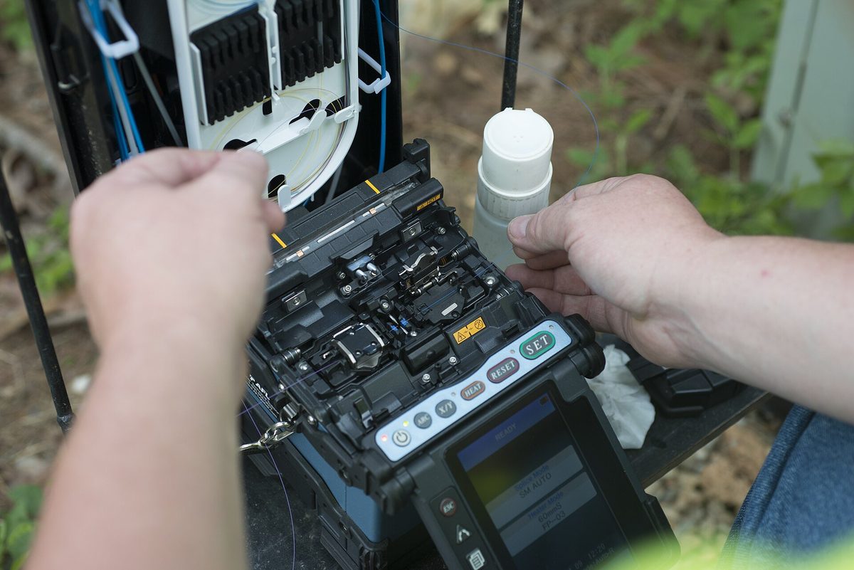 Fusion splicing