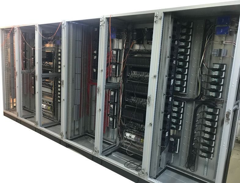 SCADA and DCS panel line-up before site acceptance