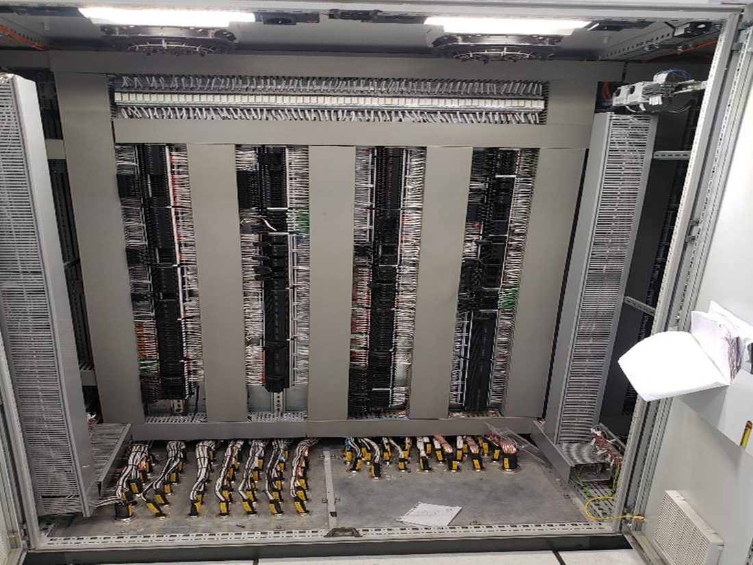 Assembled control panels